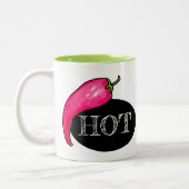 Spaanse peper tweekleurige koffiemok (Links)