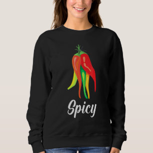 Spaanse peper van vruchten trui