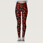 Spaanse peper, zwart leggings (Voorkant)