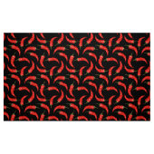 Spaanse peper, zwart stof (Fat Quarter)