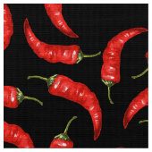 Spaanse peper, zwart stof (Close Up)