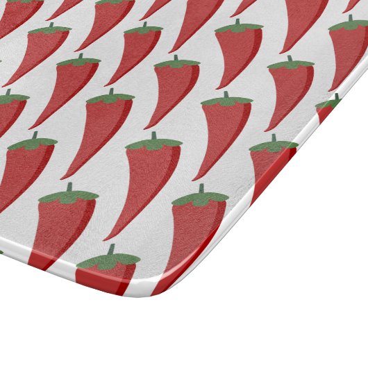 Spaanse pepers snijplank (Hoek)