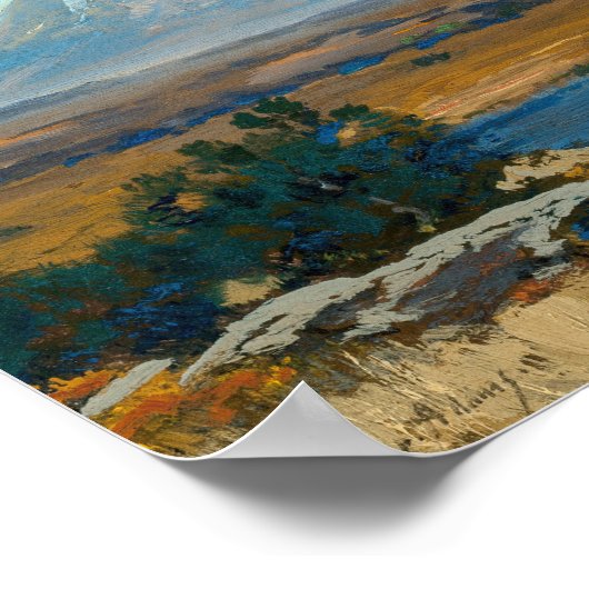 Spaanse pieken, CO | Charles Partridge Adams Poster (Hoek)