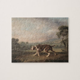 Spaanse Pointer (door George Stubbs) Legpuzzel
