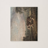 Spaanse Pointer (door George Stubbs) Legpuzzel (Verticaal)