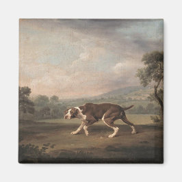 Spaanse Pointer (door George Stubbs) Magneet