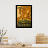 Spaanse Poster voor overheidssteun in de Spaanse b (Keuken)