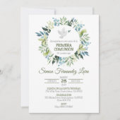 Spaanse Primera Communie Groen Eerste Communie Kaart (Voorkant)