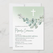 Spaanse Primera Communie Katholieke Eerste Communi Kaart (Voorkant)