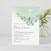 Spaanse Primera Communie Katholieke Eerste Communi Kaart (Staand voorkant)