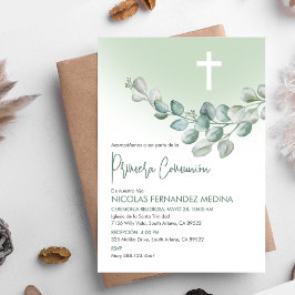 Spaanse Primera Communie Katholieke Eerste Communi Kaart