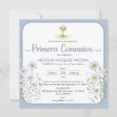 Spaanse Primera Communie Kelk Eerste Communie Kaart (Voorkant)