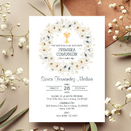 Spaanse Primera Communie Kelk Eerste Communie Kaart