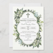 Spaanse Primera Communie Meisje Jongen Eerste Comm Kaart (Voorkant)