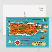 Spaanse Puerto Rico 5x7 kaartansichtkaart Bedankkaart (Voorkant / Achterkant)