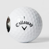 Spaanse Ranchero Cowboy in Old West Saloon Golfballen (Logo)