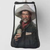 Spaanse Ranchero Cowboy in Old West Saloon Golfheadcover (Draai 90)