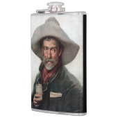 Spaanse Ranchero Cowboy in Old West Saloon Heupfles (Links)