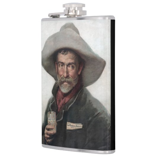 Spaanse Ranchero Cowboy in Old West Saloon Heupfles (Links)