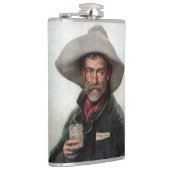 Spaanse Ranchero Cowboy in Old West Saloon Heupfles (Rechts)