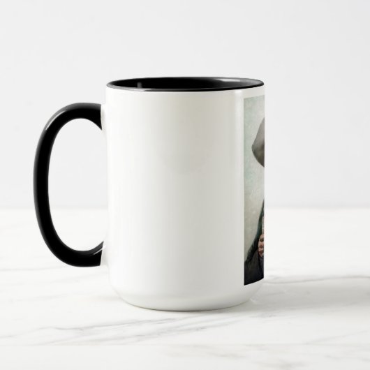 Spaanse Ranchero Cowboy in Old West Saloon Mok (Links)