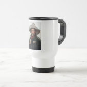 Spaanse Ranchero Cowboy in Old West Saloon Reisbeker (Voorkant rechts)