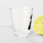 Spaanse Ranchero Cowboy in Old West Saloon Shot Glas (Links)