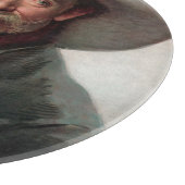 Spaanse Ranchero Cowboy in Old West Saloon Snijplank (Hoek)