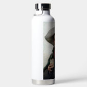 Spaanse Ranchero Cowboy in Old West Saloon Waterfles (Rechts)