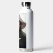 Spaanse Ranchero Cowboy in Old West Saloon Waterfles (Links)