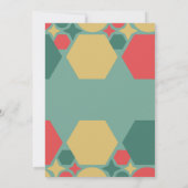 Spaanse Retro Feestelijke Fiesta Nochebuena Kerstm Kaart (Achterkant)