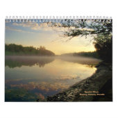 Spaanse rivier, Massey, ON, Canada Agenda 11"x17" Kalender (Hoes)