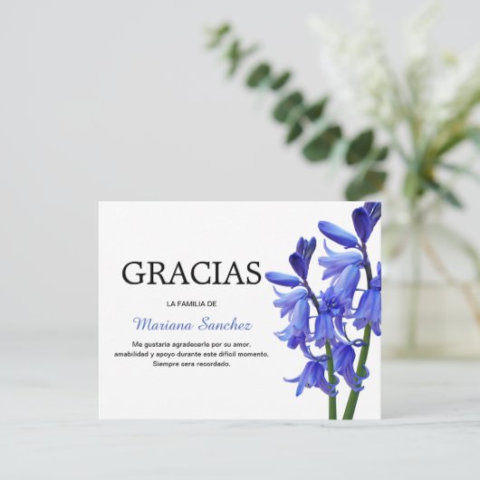 Spaanse rode hond | Sympathie Hartelijk dank Bedankkaart (Staand voorkant)