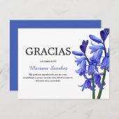 Spaanse rode hond | Sympathie Hartelijk dank Bedankkaart (Voorkant / Achterkant)