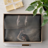 Spaanse Roos Balletdanseres Portret Tissuepapier (Geschenk)