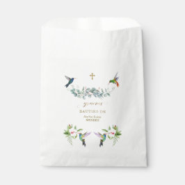 Spaanse Roze Hibiscus Bloemen Eucalyptus Bautizo Bedankzakje