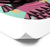 Spaanse Roze Jurk Matryoshka Poster (Hoek)