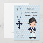 Spaanse Sailor First Community boy Kaart (Voorkant / Achterkant)