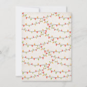 Spaanse Santa Claus Feliz Navidad Party Kaart (Achterkant)