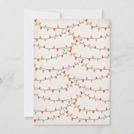 Spaanse Santa Claus Feliz Navidad Party Kaart (Achterkant)