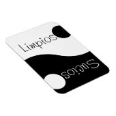 Spaanse schone vuile vaatwasser magneet (Rechterzijde)