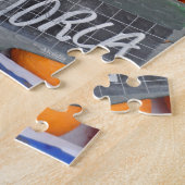 Spaanse Sinaasappels van Mallorca op de fruitmarkt Legpuzzel (Zijkant)