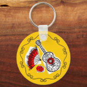 Spaanse sleutelhanger Souvenirs Border (Voorkant)