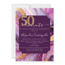 Spaanse Sophisticated Agate 50ste Verjaardagsfeest