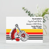 Spaanse Souvenirs Classic Stripe horizontal Kaart (Staand voorkant)