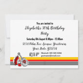 Spaanse Souvenirs Classic Stripe horizontal Kaart (Achterkant)