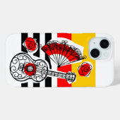 Spaanse Souvenirs Classic Stripe iPhone case (Achterkant (horizontaal))
