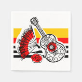 Spaanse Souvenirs Classic Stripe paper napkin Servet (Voorkant)