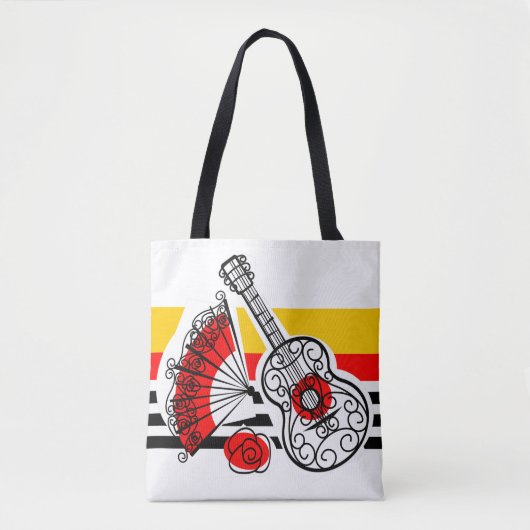 Spaanse Souvenirs Classic Stripe stripe stripe Tote Bag (Voorkant)