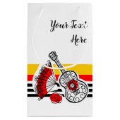 Spaanse Souvenirs Classic Stripe Text small Klein Cadeauzakje (Achterkant)